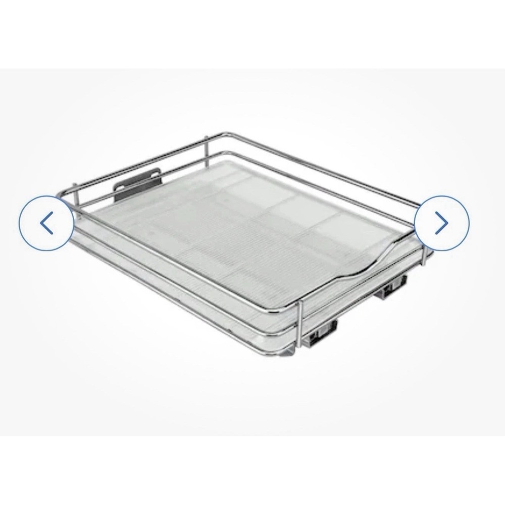 LYNK PROFESSIONAL Pull Out Spice Rack Organizer for Cabinet 8 Inch 430721DS